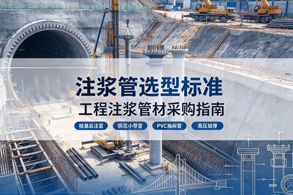 察哈尔右翼中旗注浆管选型标准