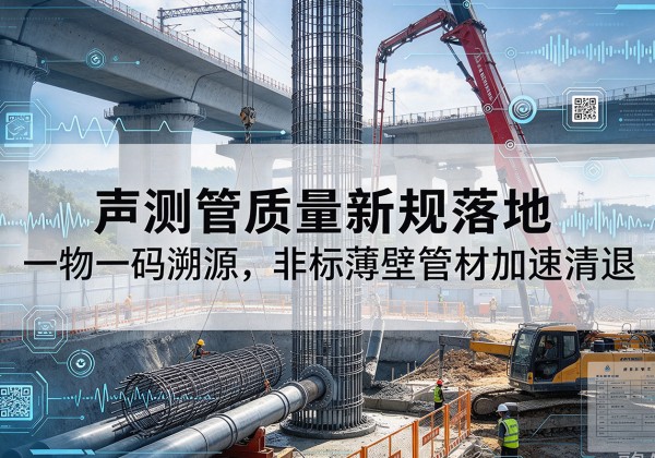 察哈尔右翼中旗声测管质量新规落地，一物一码溯源，非标薄壁管材加速清退